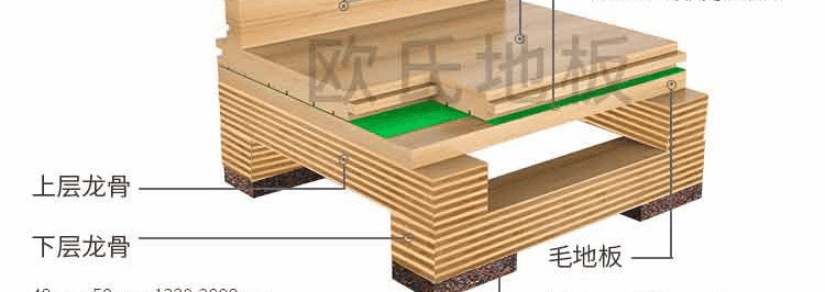 籃球場(chǎng)雙龍骨木地板腳線